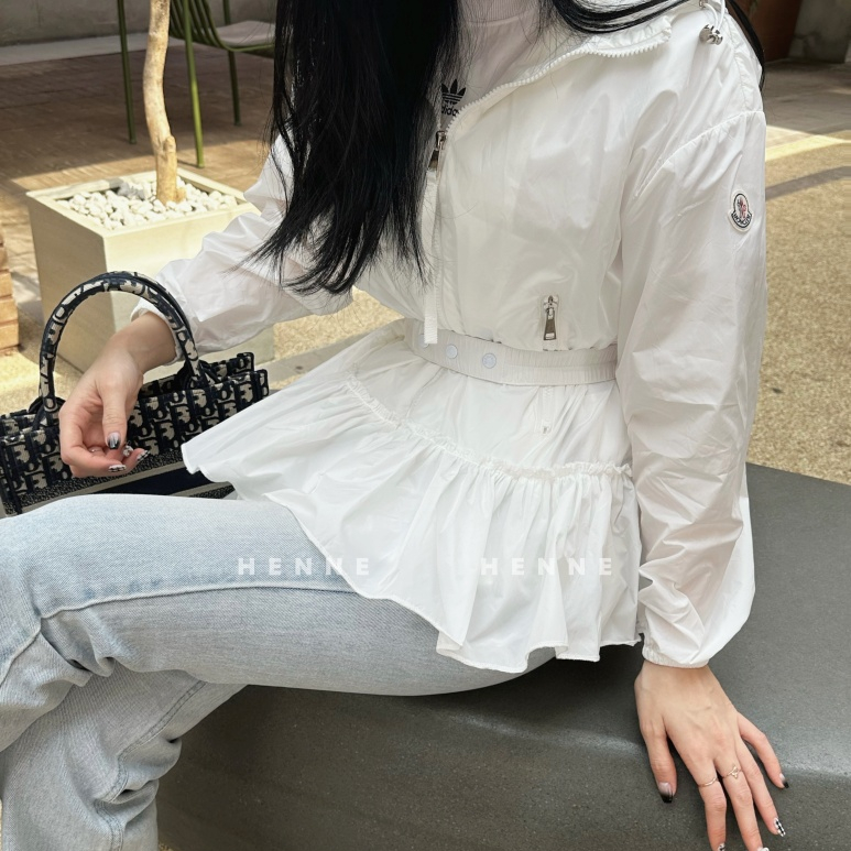 몽클레어 사르셀 바람막이 블랙, 화이트 (국내배송)