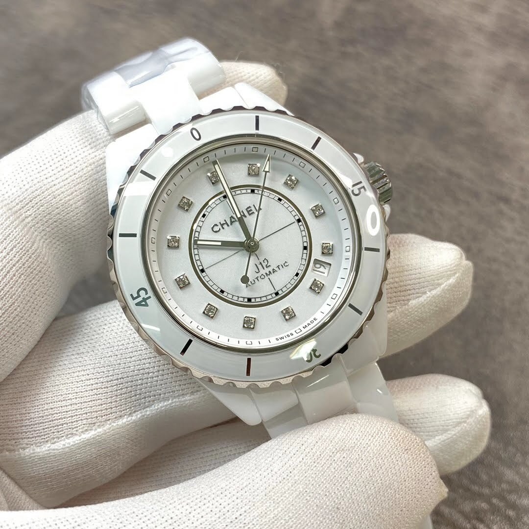 샤넬 j12 시계 BV공장 큐빅 다이얼 버전 38mm 오토메틱