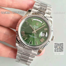 롤렉스 데이데이트(로마 녹색판) 40mm 228239