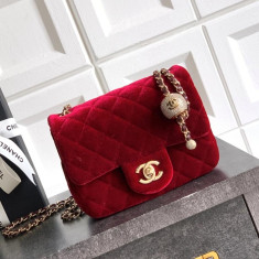 샤넬 25B 크리스탈볼 쁘띠삭 플랩백
