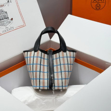 에르메스 피코탄백 캔버스 18cm
