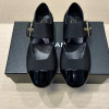 샤넬 26P 그로그랭 메리제인 플랫슈즈