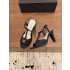 샤넬 26C T 스트랩 스웨이드 샌들 7.5cm