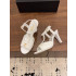 샤넬 26C T 스트랩 가죽 샌들 7.5cm (3컬러)
