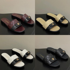 샤넬 26C 투톤 샌들 슬리퍼 1.5cm (4컬러)