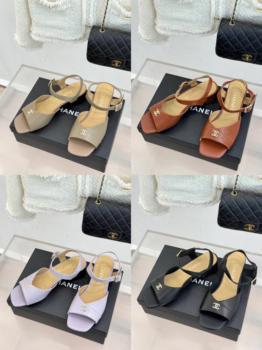 샤넬 26P 스트랩 샌들 4.5cm (4컬러)