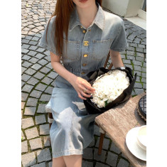 샤넬 26ss 데님 원피스
