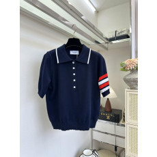 톰브라운 26ss 카라 반팔 니트