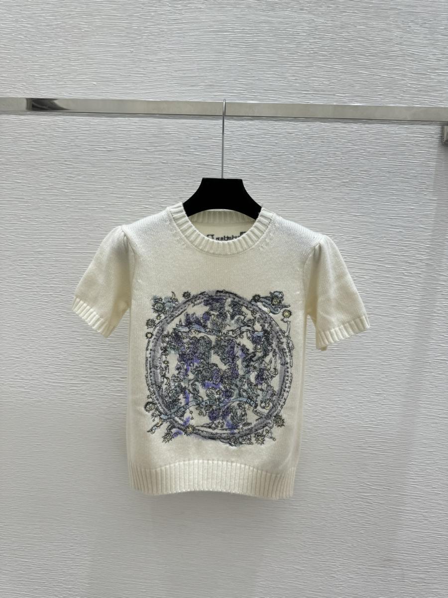 디올 상하이 반팔 니트