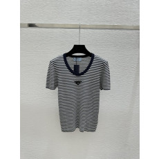 프라다 26ss 스트라이프 반팔