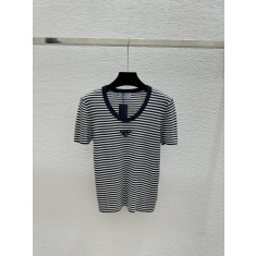 프라다 26ss 스트라이프 반팔
