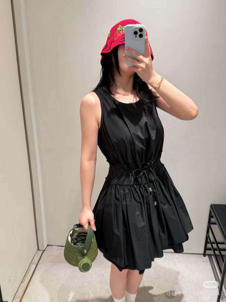 샤넬 26ss 민소매 미니 원피스