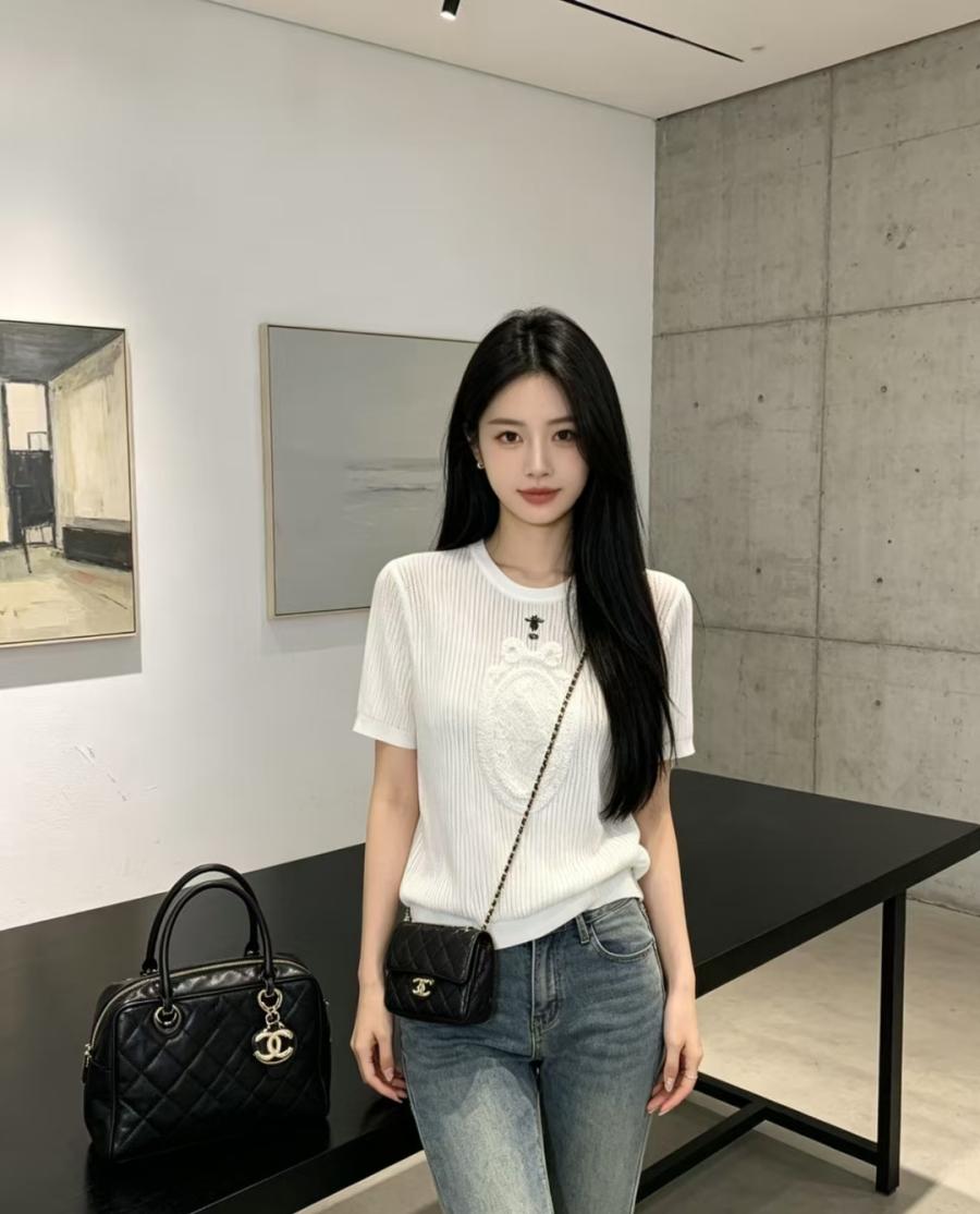 디올 반팔 니트