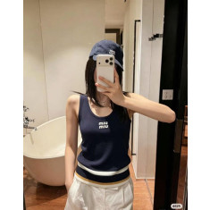미우미우 민소매 나시 (2컬러)