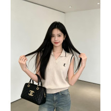 생로랑 카라 민소매 나시 (2컬러)