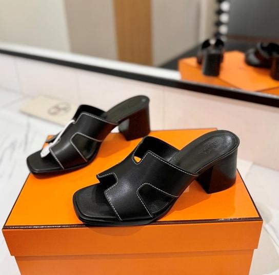 에르메스 헬리아60 뮬 샌들 스위프트 7cm