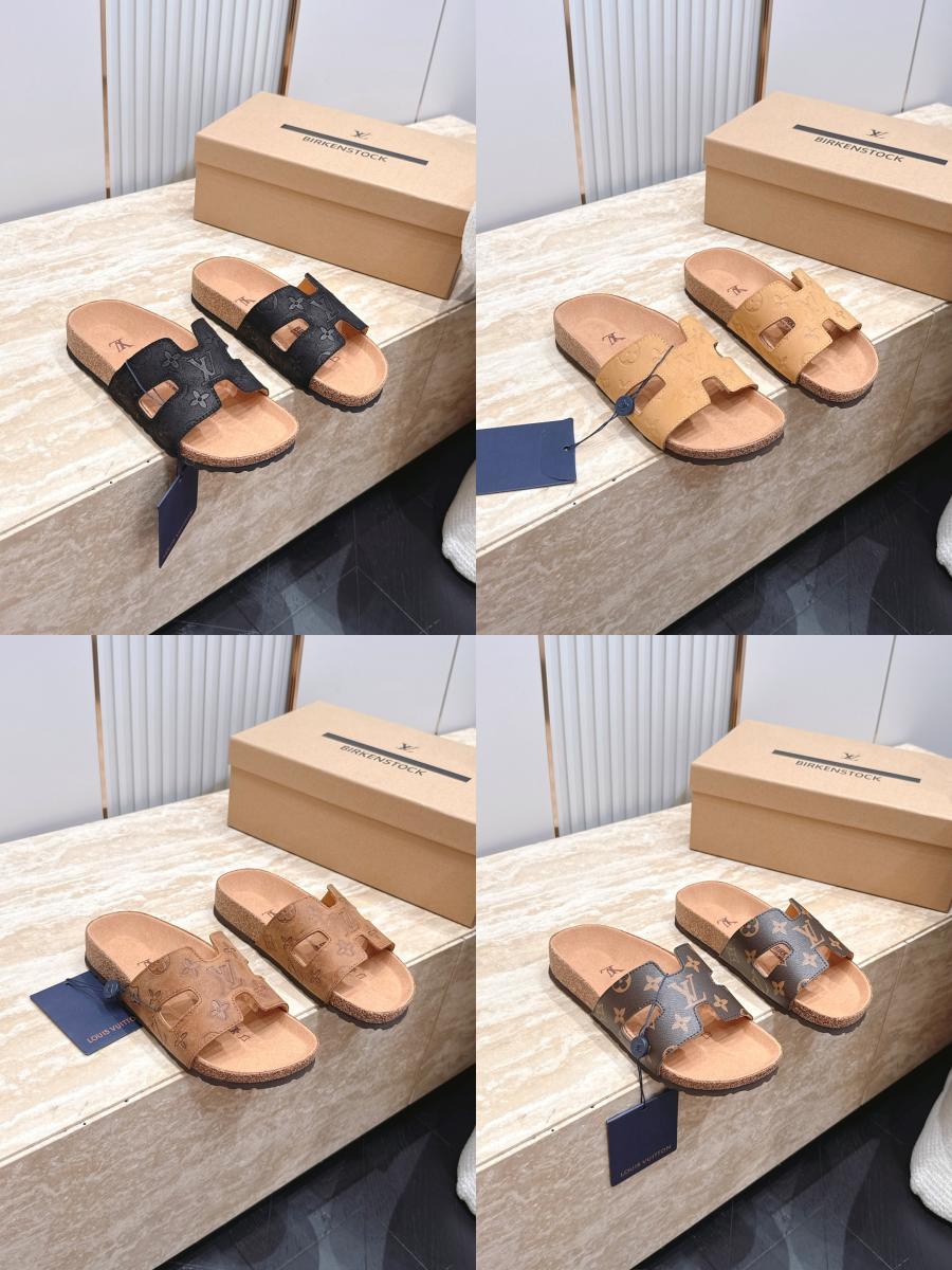 루이비통 빈티지 슬라이드 슬리퍼 샌들 (4컬러)