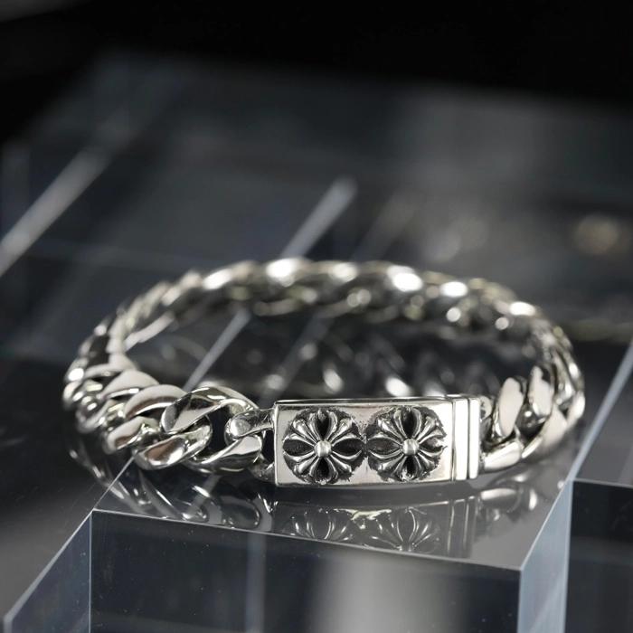 크롬하츠 슬림 압설 팔찌 18cm