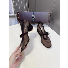 알라이아 피시넷 메리제인 슈즈 5.5cm