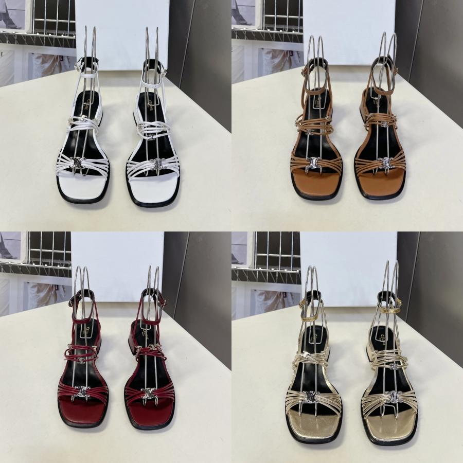 셀린느 26ss 가죽 스트랩 샌들 (5컬러)