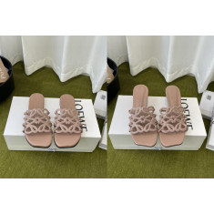 로에베 큐빅 아나그램 슬리퍼 샌들 (2가지 굽)