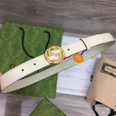 GUCCI 여성용 24 신상 라운드 버클 벨트 고퀄 해외배송 2.5cm