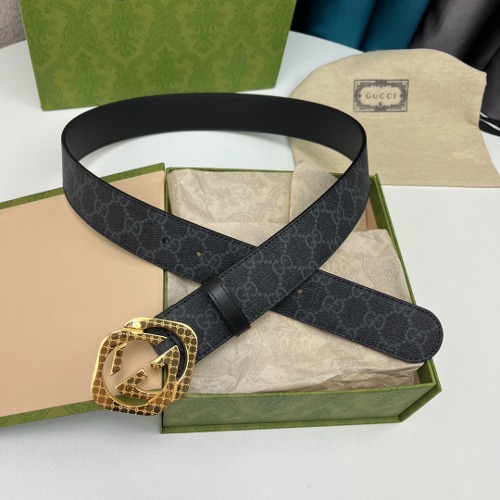 GUCCI GG Supreme 고급 인조 캔버스 벨트 고퀄 해외배송 4cm