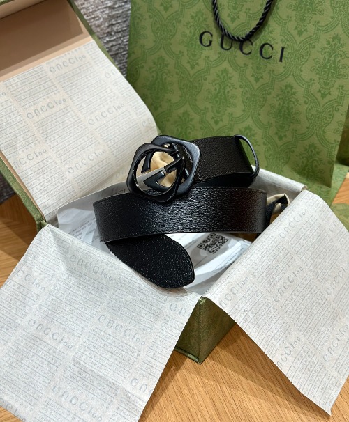 GUCCI 구찌 남성 GG 로고 벨트