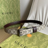 GUCCI 남성 캐주얼 핀 버클 벨트 고퀄 해외배송 3cm