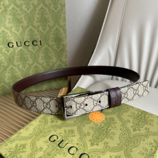 GUCCI 남성 캐주얼 핀 버클 벨트 고퀄 해외배송 3cm