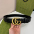 GUCCI 남성 G 버클 벨트 고퀄 해외배송 4cm