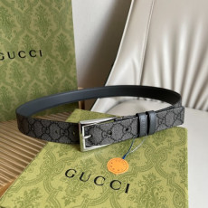 GUCCI 남성 캐주얼 핀 버클 벨트 고퀄 해외배송 3cm