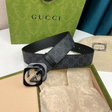 GUCCI GG Supreme 고급 인조 캔버스 벨트 고퀄 해외배송 4cm