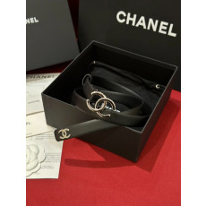 CHANEL 샤넬 CC로고 레더 벨트 (해외최상급)
