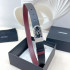 샤넬 25ss 양면 카프스킨 벨트