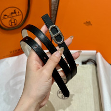 [해외최상급]에르메스 Chaine d'Ancre 체인 양면 벨트(1.3CM)