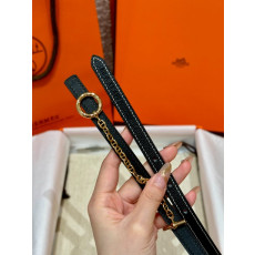 HERMES 에르메스 버클 리버서블 가죽 스트랩 벨트 13mm
