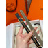 HERMES 에르메스 버클 리버서블 가죽 스트랩 벨트 13mm