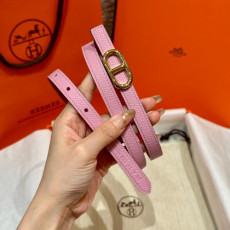 HERMES 에르메스 Maillon H 벨트 버클 리버서블 가죽 스트랩 벨트 13mm