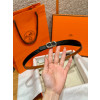 HERMES 에르메스 Maillon H 벨트 버클 리버서블 가죽 스트랩 벨트 13mm