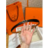 HERMES 에르메스 Maillon H 벨트 버클 리버서블 가죽 스트랩 벨트 13mm