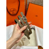 HERMES 에르메스 Maillon H 벨트 버클 리버서블 가죽 스트랩 벨트 13mm