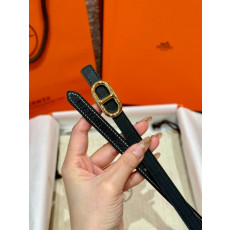 HERMES 에르메스 Maillon H 벨트 버클 리버서블 가죽 스트랩 벨트 13mm