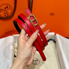 HERMES 에르메스 Maillon H 벨트 버클 리버서블 가죽 스트랩 벨트 13mm