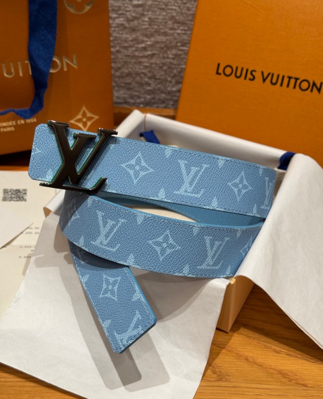 루이비통 LV 이니셜 모노그램 벨트 -4.0