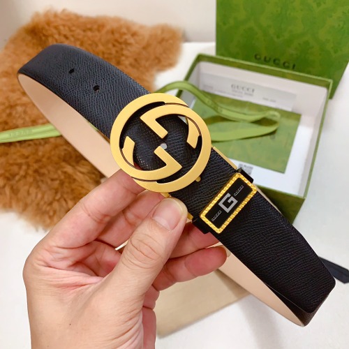 GUCCI 구찌 GG 로고 인터로킹 벨트