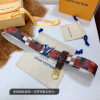 LOUIS VUITTON 루이비통 LV 이니셜 40MM 리버시블 벨트 키링 세트