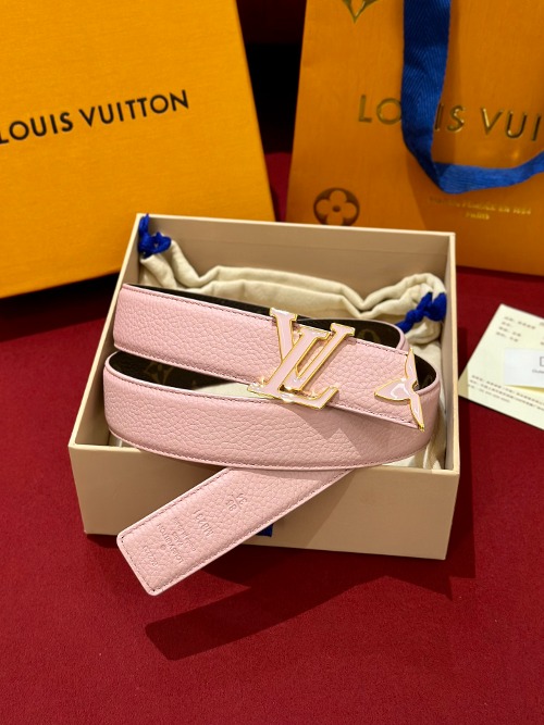LOUIS VUITTON 루이비통 프리티 LV 20mm 리버서블 벨트