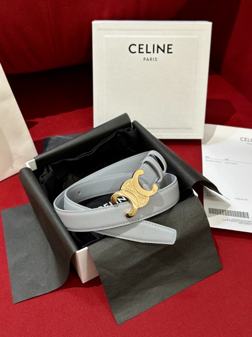 CELINE 셀린느 트리오페 벨트 25mm