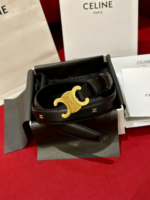 CELINE 셀린느 트리오페 벨트 25mm